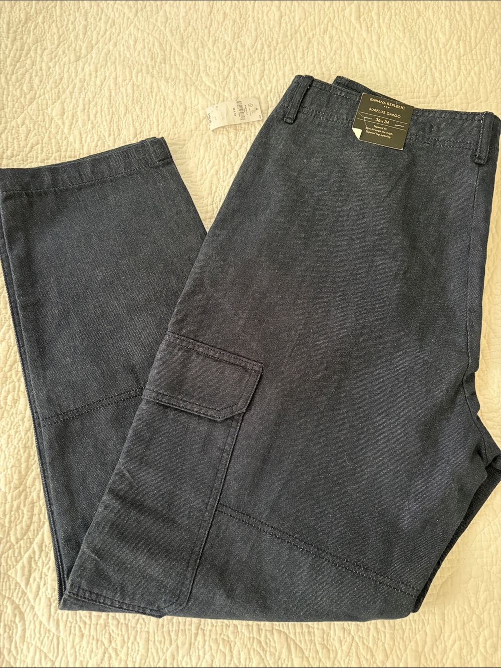 Banana Republic Navy Surplus Cargo Pants